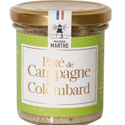 Medal-winning Colombard country pâté 130g