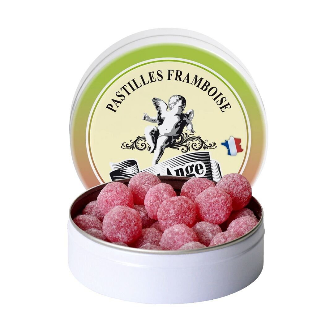 Santo Ángel | Dulces Artesanales | Sabor Frambuesa | Caja 50g