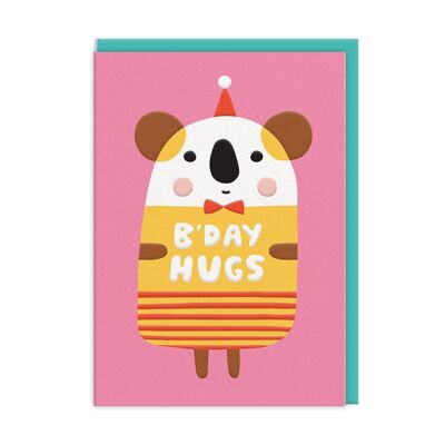 Biglietto d'auguri per abbracci Koala (10448)