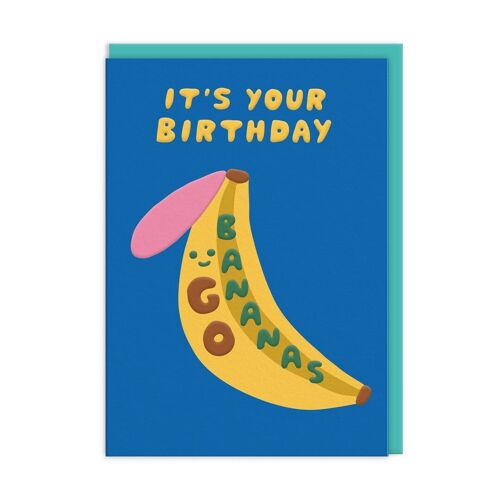 Go Bananas Birthday Card (10450)