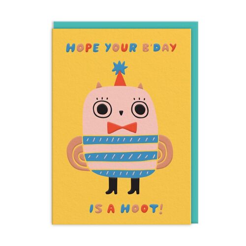 Birthday Owl Card (10449)
