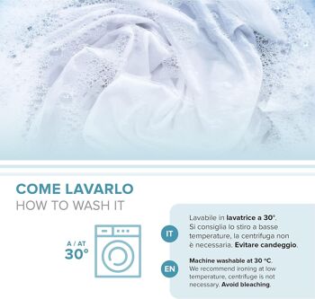 Dorian Home, Parure de lit double 200 x 210, 100 % coton doux et pur, fabriquée en Italie, motif bleu émeraude 5