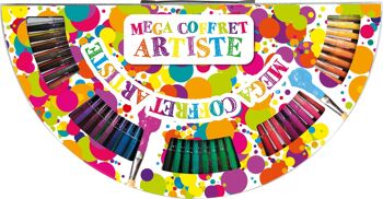 Méga Coffret Artiste 154 Pièces 1