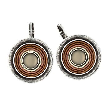 Boucle d'oreille antique Inde 01 7