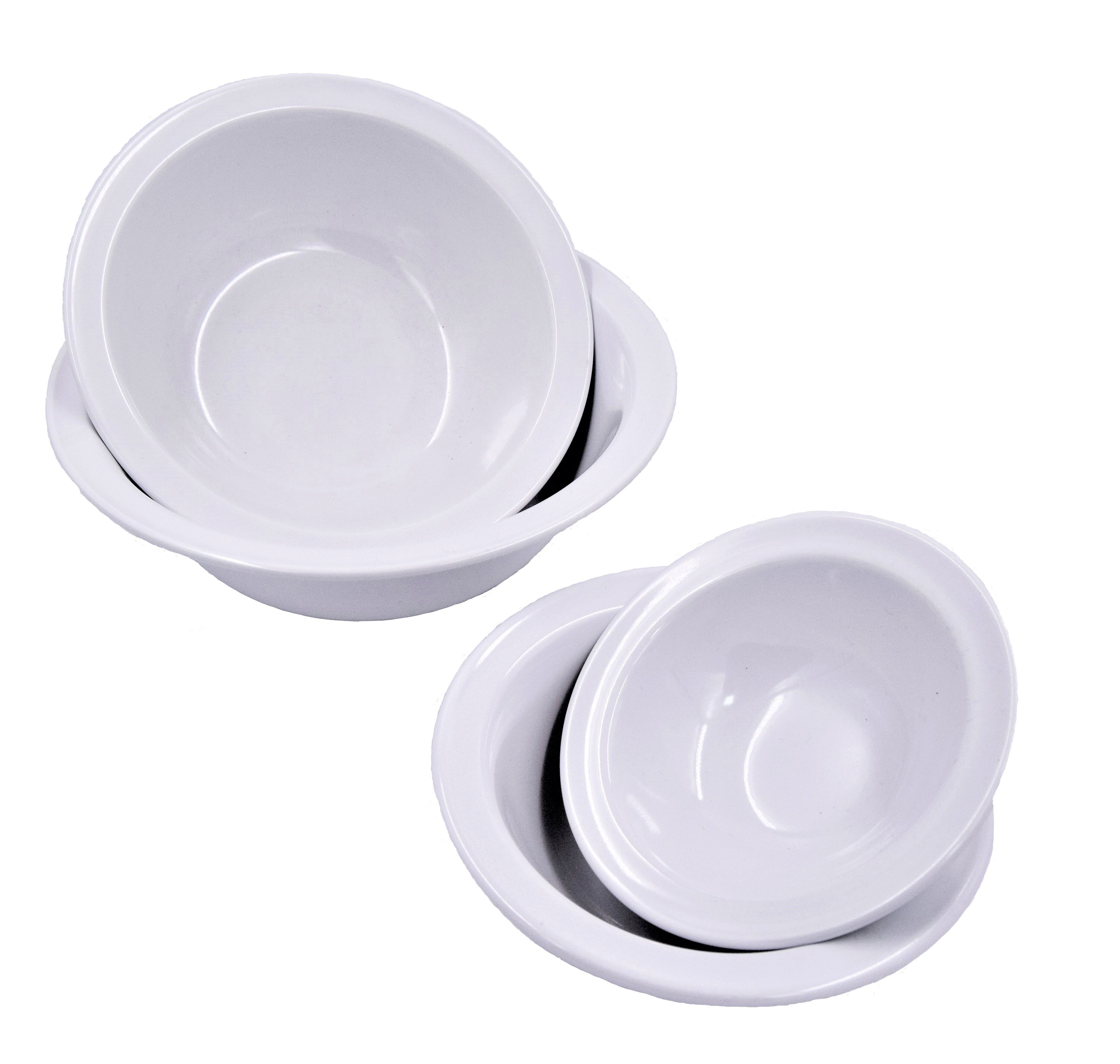 Set ciotole 4 pezzi, bianco
