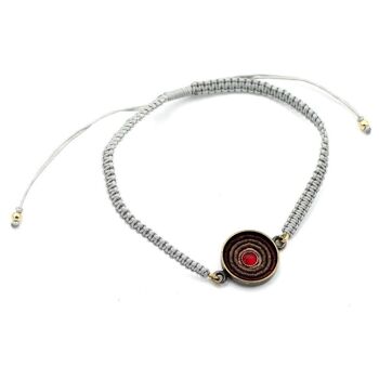 India Antik Bracelet 03 - bracelet à tirer avec élément décoratif coloré 14