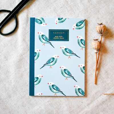 Stationery A5 Notebook - The Blue Bird