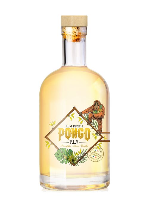 Rhum Pongo - Ananas / Citron Vert / Vanille