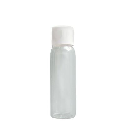 FLACON EVEREST - PLASTIQUE PET TRANSPARENT - 30ML - CAPSULE SERVICE