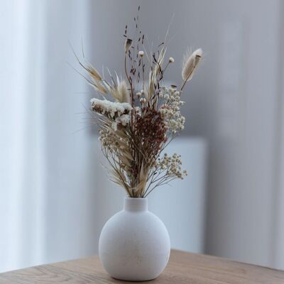 Dried flower bouquet mini wildflower rust