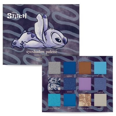 Palette di ombretti Mad Beauty Disney Stitch Denim