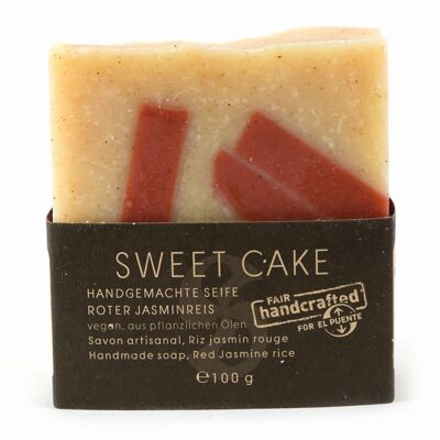 Sapone "Sweet Cake" // Riso al gelsomino rosso