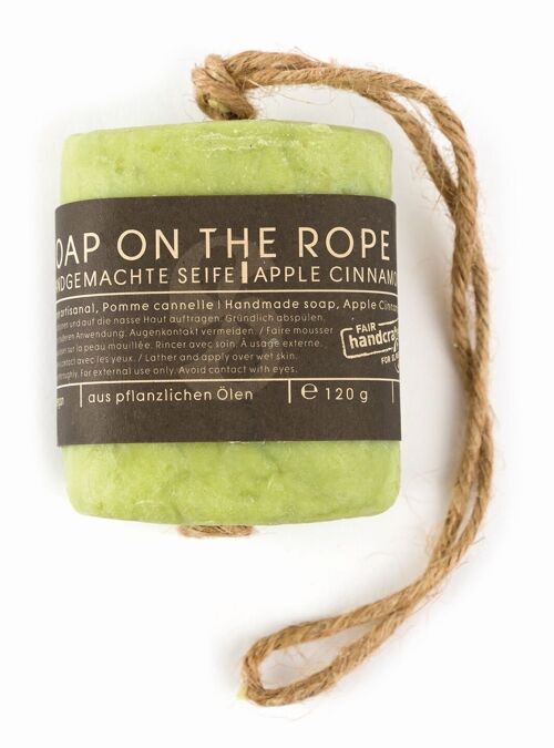 Seife "Soap on the rope" // Apple Cinnamon