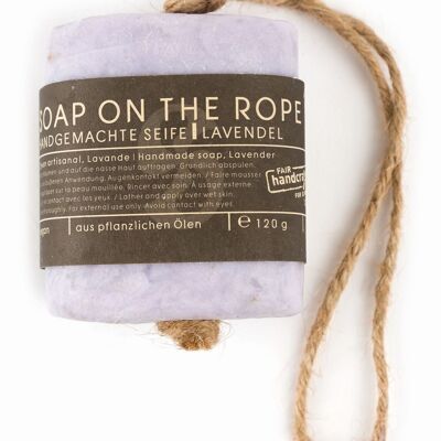 Soap "Soap on the rope" // Lavender