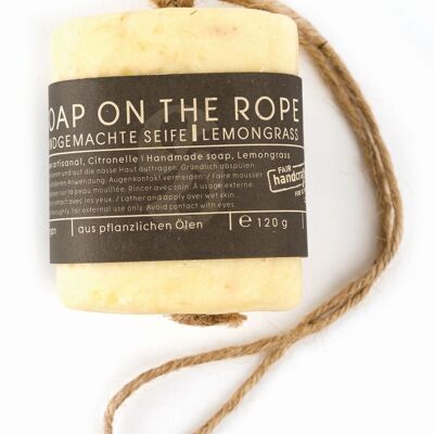 Soap "Soap on the rope" // Lemongrass