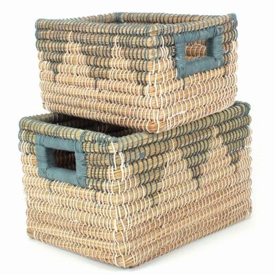 “Haze” cabinet basket, set of 2