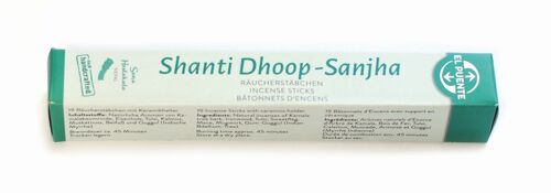 Räucherstäbchen "Shanti Dhoop - Sanjha"