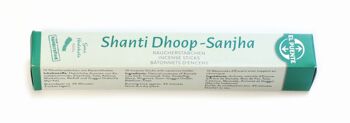 Bâtons d'encens "Shanti Dhoop - Sanjha"