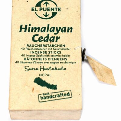 Kleine Räucherstäbchen "Himalayan Cedar"