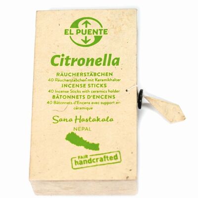 Small incense sticks "Citronella"