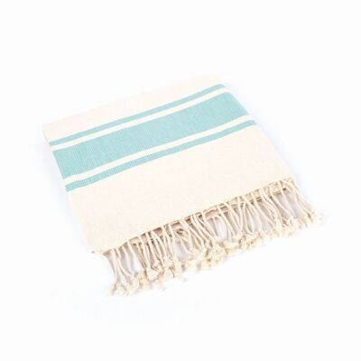 Hammam towel // Beige/ Mint