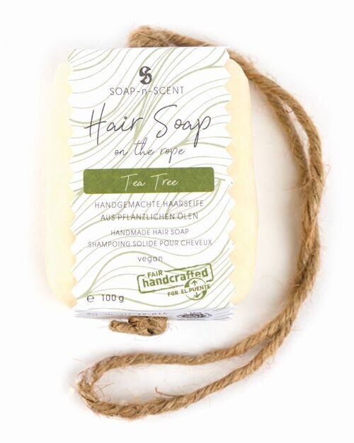 Haarseife "Hair Soap on the rope" // Tea Tree