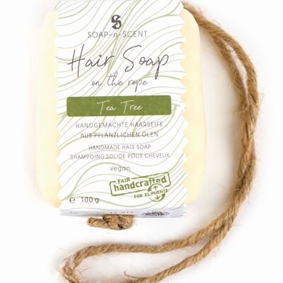 Haarseife "Hair Soap on the rope" // Tea Tree