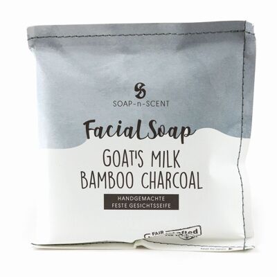 Facial Soap "Goat's Milk Bamboo Charcoal"