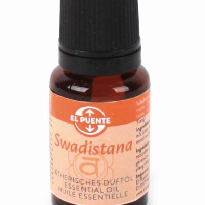 Aceite aromático esencial "Swadistana", 10 ml