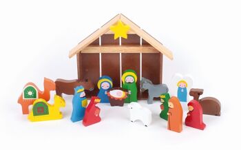Coffret de jeu "Crèche de la Nativité"