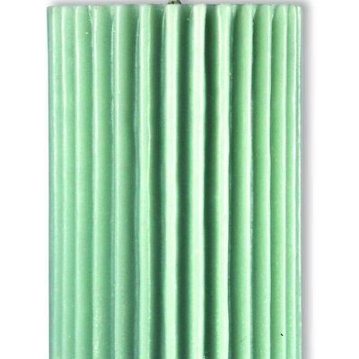 Pillar candle // mint // 5.5 x 8.5 cm