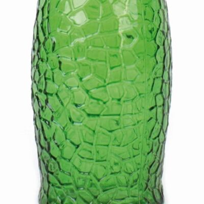 Glasflasche mit Bügelverschluss // Grün