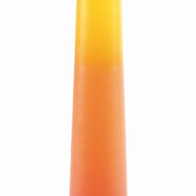 Pyramid candle // red/orange/yellow