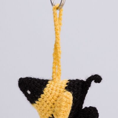 Keychain "Angelfish" with key ring