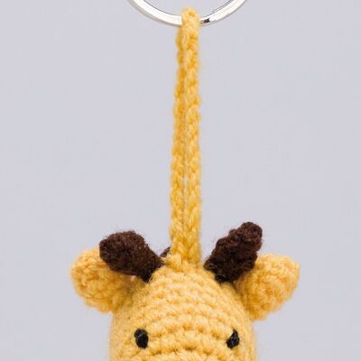 Keychain "Giraffe" with key ring