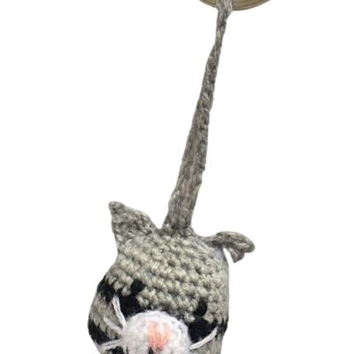 Keychain "Cat" with key ring