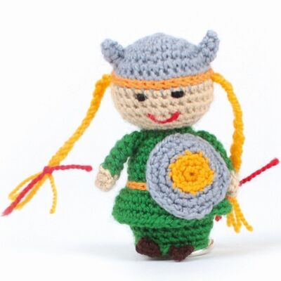 Mini-Figur "Vikinger" // Grün