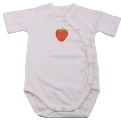 Body de bebé "Funny Strawberry" // Talla 74/80