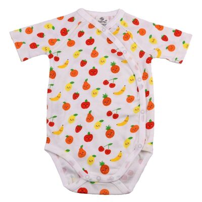 Baby bodysuit "Funny Fruits" // Size 50/56