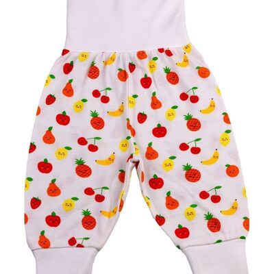 Pantalón de bebé "Funny Fruits" // Talla 62/68