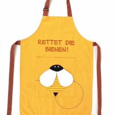 Children's apron "Save the bees"