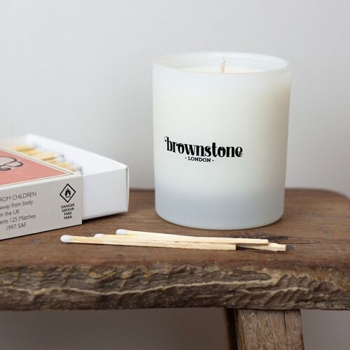 Clary Sage & Rosemary Boxed Candle- UK only - NEW glass!