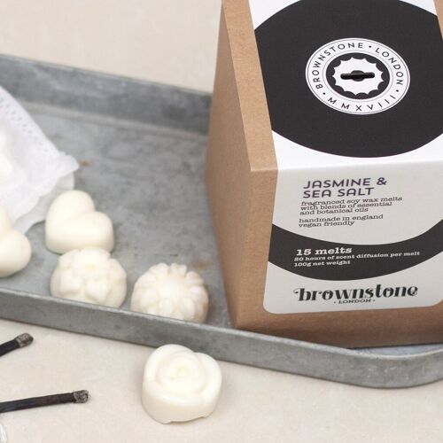 Jasmine & Sea Salt Wax Melts - New!  (UK only)