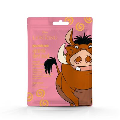 Maschera in tessuto Mad Beauty Disney Re Leone Pumba