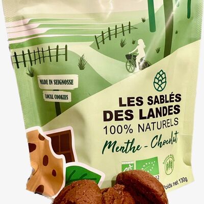 Sablés des Landes Menthe-Chocolat