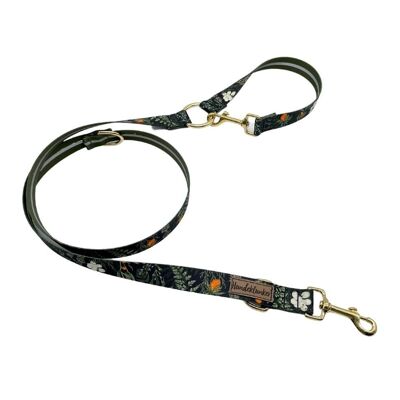 City dog ​​leash Forest Walkies (rPet) gold/silver