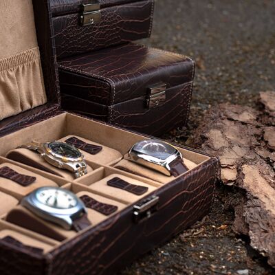 Watch box for 10 Le Croc watches