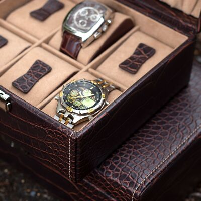 Watch box for 6 Le Croc watches