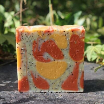 Cold saponified soap - Midnight sun - EXFOLIANT