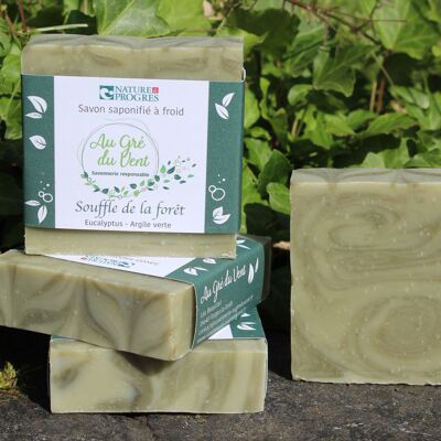 Cold saponified soap - Breath of the forest - COMBINATION TO OILY SKIN